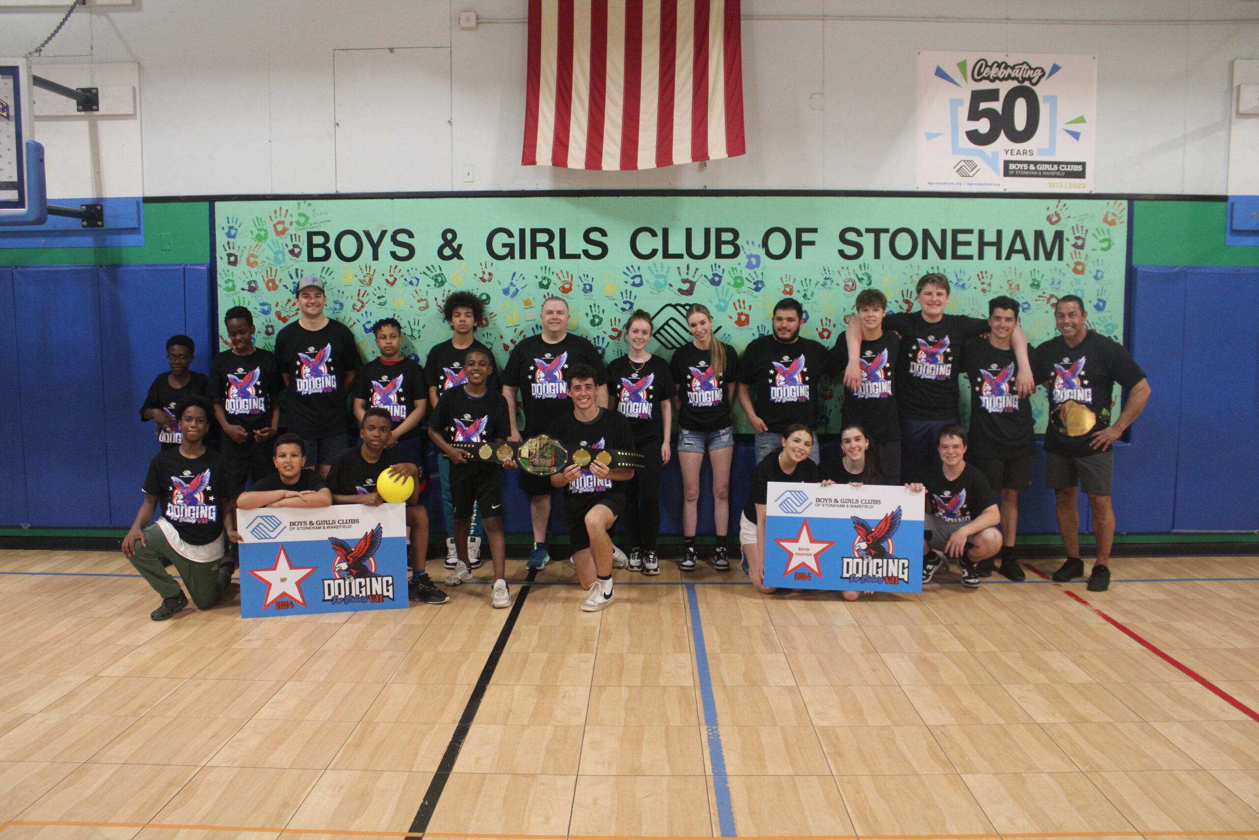 7th Annual Dodging for Dollars DodgeBallFundraiser Raises over $56,0000 for Boys & Girls Clubs of Stoneham & Wakefield
