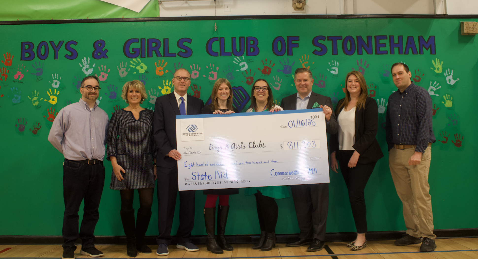 Massachusetts State Representatives Micheal Day, Katherine Lipper-Garbedian & Senator Jason Lewis Visit Boys & Girls Club of Metro North Celebrating their Support of the Clubs Initiatives